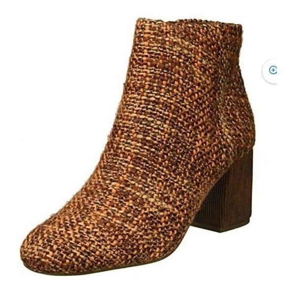NEW Seychelles Women's Audition Tweed Ankle Boot Brown, Whiskey 11 M US - Picture 1 of 10